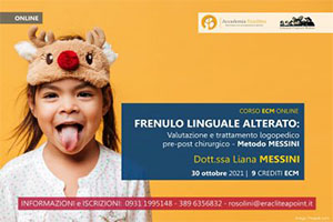 Frenulo linguale alterato