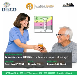 Le consistenze e l’IDDSI nel trattamento dei pazienti disfagici