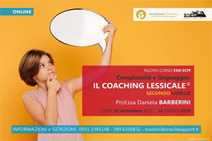 Il coaching lessicale - Secondo Livello