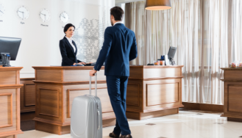 Receptionist d'hotel