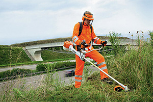 Utilizzo in sicurezza del decespugliatore