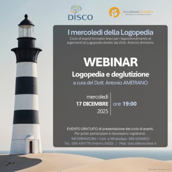 WEBINAR - Logopedia e Deglutizione
